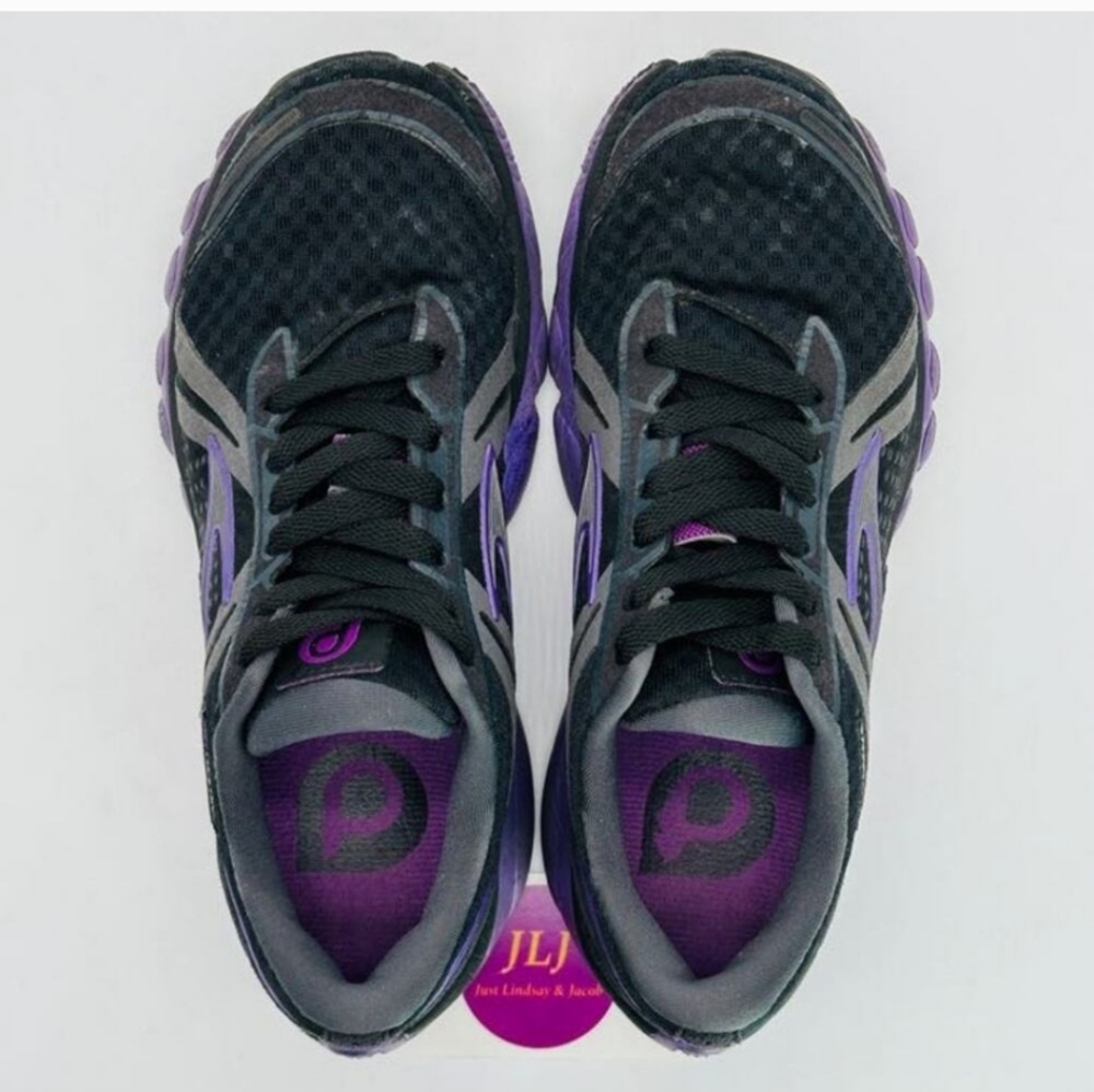 Brooks Women's Pure Cadence Running Shoes Black/Purple 1201041B055 Size 6.5